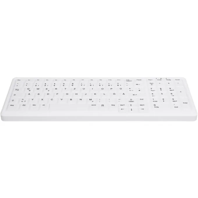 CHERRY Active Key MTA AK-C7000 - Wireless 2.4 GHz Scissor Keyboard - German QWERTZ, Medical-grade White — image 3