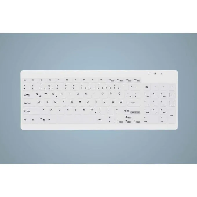 CHERRY ACTIVE KEY MTA - AK-C7012 - Corded, DE Layout, IP68, White — image 1