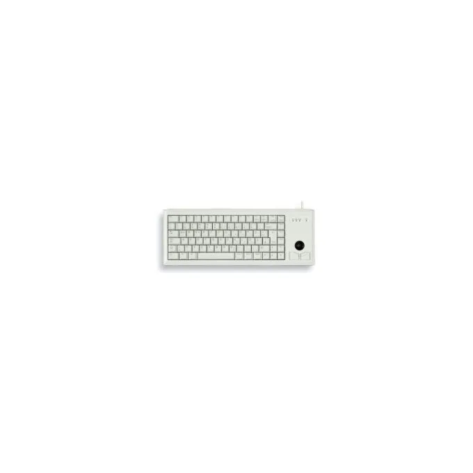 CHERRY G84-4400 LPBDE-0 - PS/2 Wired Full-Size Keyboard - Grey, German QWERTZ, Trackball — image 1