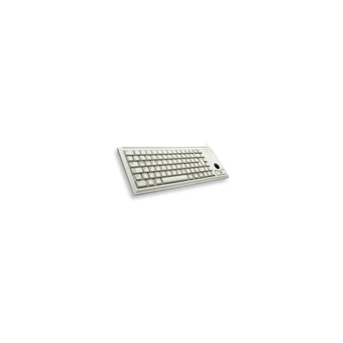 Cherry G84-4400 LUBEU-0 USB Slim Trackball Keyboard - G84-4400 - White — image 2