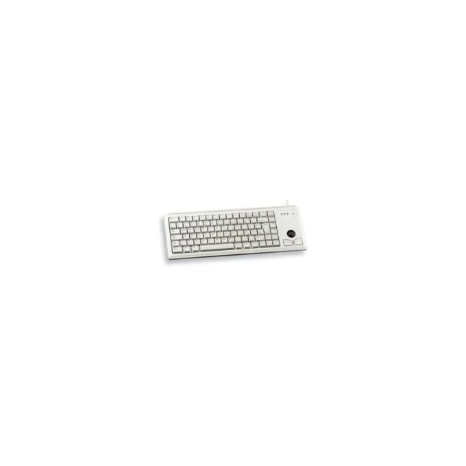 Cherry G84-4400 LUBEU-0 USB Slim Trackball Keyboard - G84-4400 - White — image 3