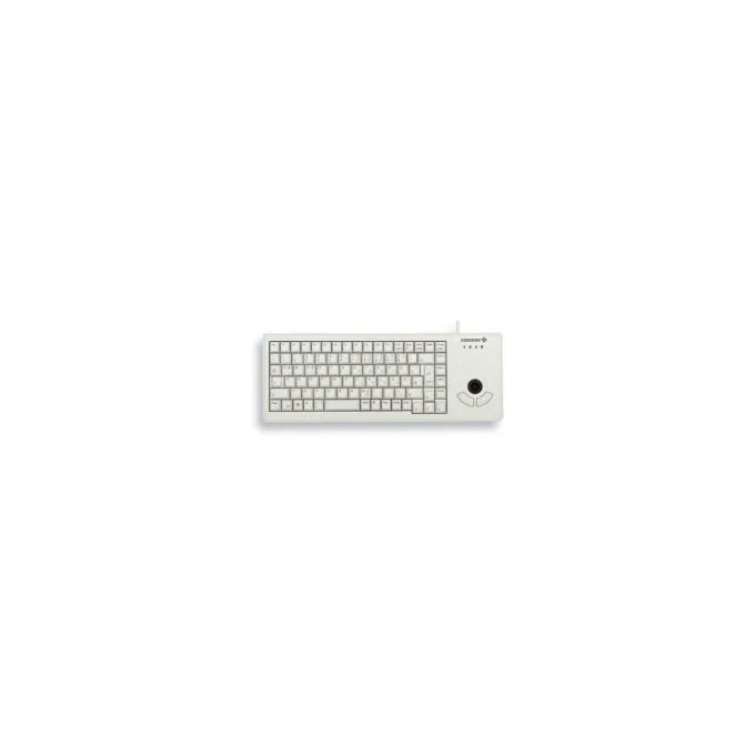 Cherry G84-5400LUMDE-0 Trackball Keyboard - Wired USB, Full-size (100%), QWERTZ German Layout, Grey — image 1