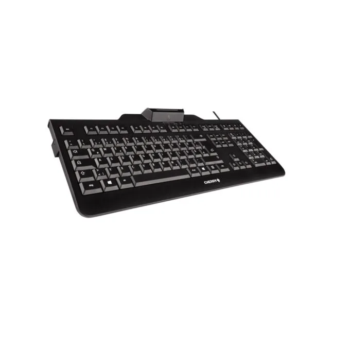 CHERRY KC 1000 SC - JK-A0100DE-2 - Wired USB German QWERTZ Full-size Membrane Keyboard, Black — image 2