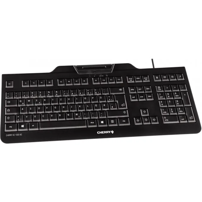 CHERRY KC 1000 SC UK-ENGLISH - KC 1000 SC - 100% wired USB, Windows layout, UK English — image 3