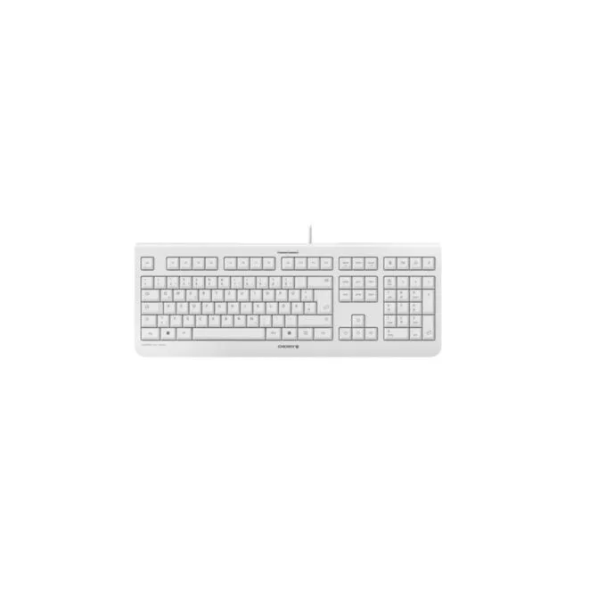 Cherry KC 1000 Wired Keyboard - JK-0800DE-0 - Full-size German QWERTZ USB Grey — image 1
