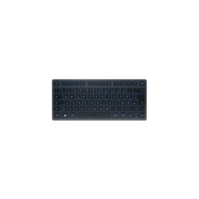 Cherry Keyboard - KW 7100 MINI - Bluetooth 5.1, Scissor Keys, Blue, QWERTZ (DE), 79 keys — image 1