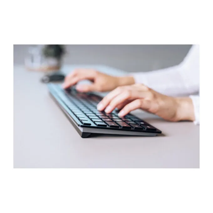Cherry Keyboard KW 9100 SLIM [CH] black — image 10