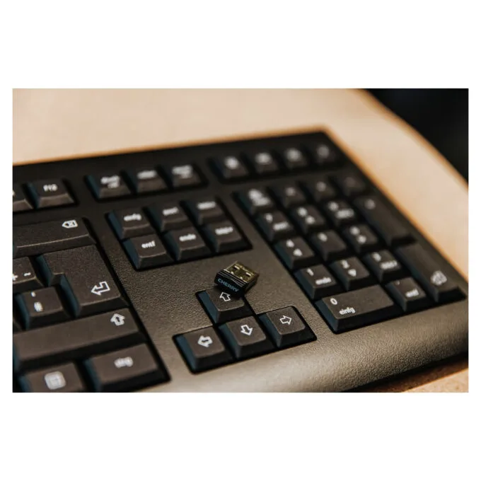 Cherry KW 3000 - Wireless RF 2.4GHz Full-Size Keyboard - Black, Spanish QWERTY, 109 Keys — image 6