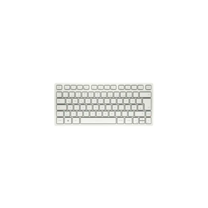 Cherry KW 7100 MINI - Bluetooth 5.1 Scissor Keyboard, German QWERTZ, 79‑key, White — image 1