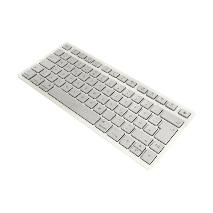 CHERRY KW 7100 Mini BT - 75% Mac Keyboard, Cherry SX Switches, Bluetooth 5.1, German QWERTZ ISO, White — image 2