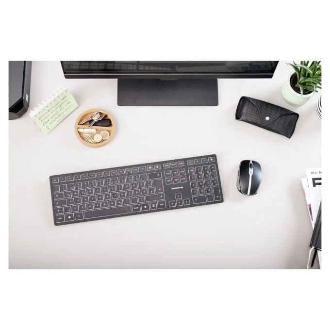 Cherry KW 9100 SLIM CZ KEYBOARD - KW 9100 - Slim CZ layout, full-size keyboard — image 4