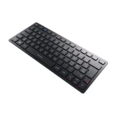 CHERRY KW 9200 MINI - 75% Tri-Mode Wireless Keyboard (USB-C/2.4GHz/Bluetooth 5.0) - Black, Swiss CH QWERTZ
