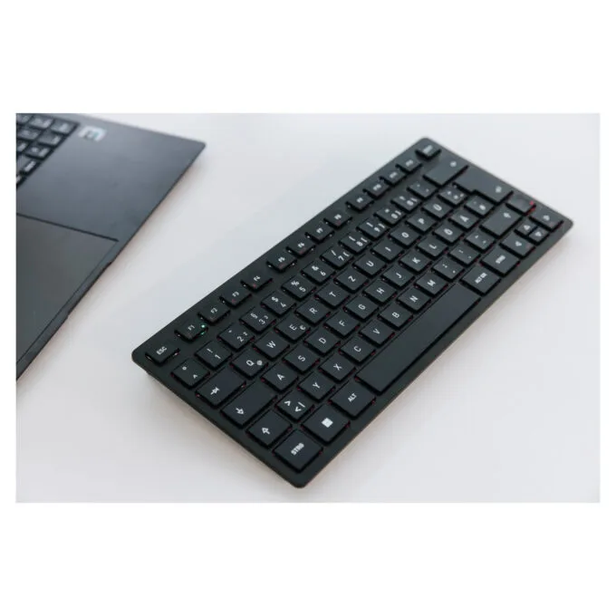 CHERRY KW 9200 MINI - 75% Tri-Mode Wireless Keyboard (USB-C/2.4GHz/Bluetooth 5.0) - Black, Swiss CH QWERTZ — image 6