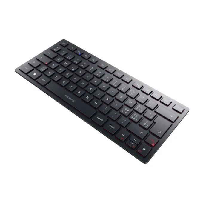 CHERRY KW 9200 MINI - 75% Tri-Mode Wireless Keyboard (USB-C/2.4GHz/Bluetooth 5.0) - Black, Swiss CH QWERTZ — image 1