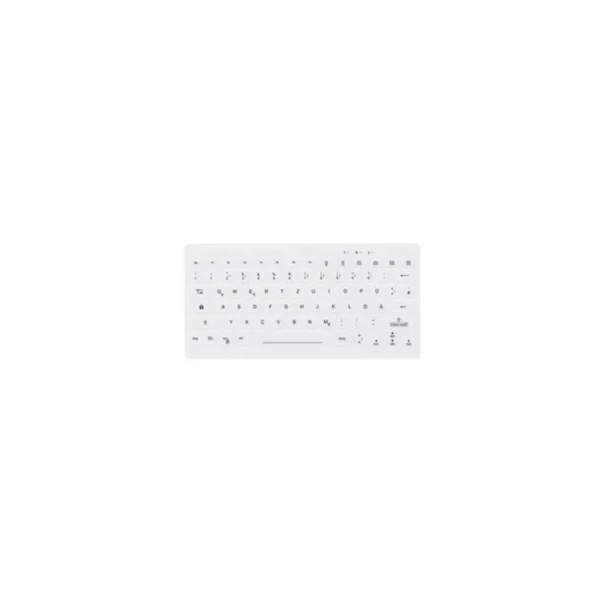 CHERRY Medical ACTIVE KEY AK-C4112 - AK-C4112F-U1-W - Wired White Mini Medical Keyboard, Scissor Switch — image 1
