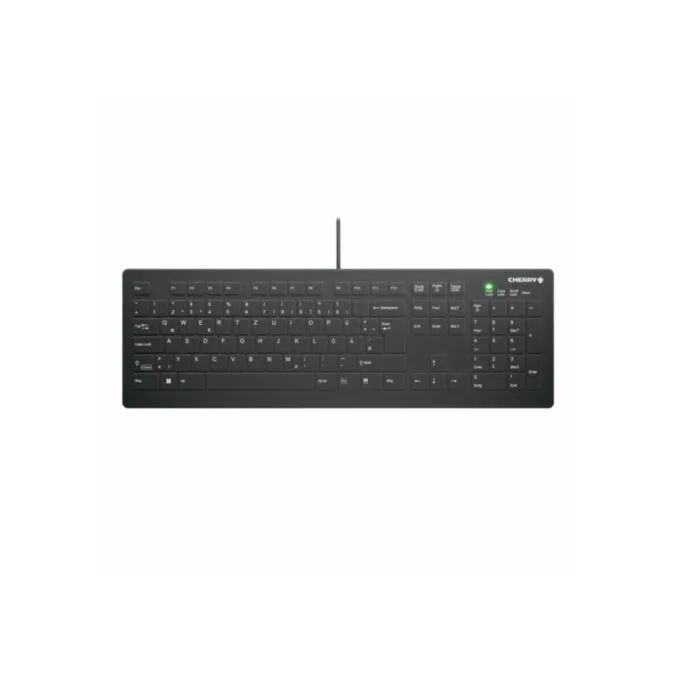 Cherry Medical Active Key AK-C8112 - Wired Disinfectable Full-Size Medical Keyboard, Black — image 1
