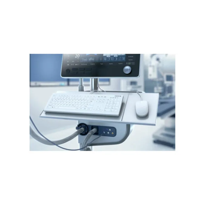 Cherry Medical ACTIVE KEY AK-C8112 - Wired USB Medical Keyboard - White, German QWERTZ, Disinfectable — image 6