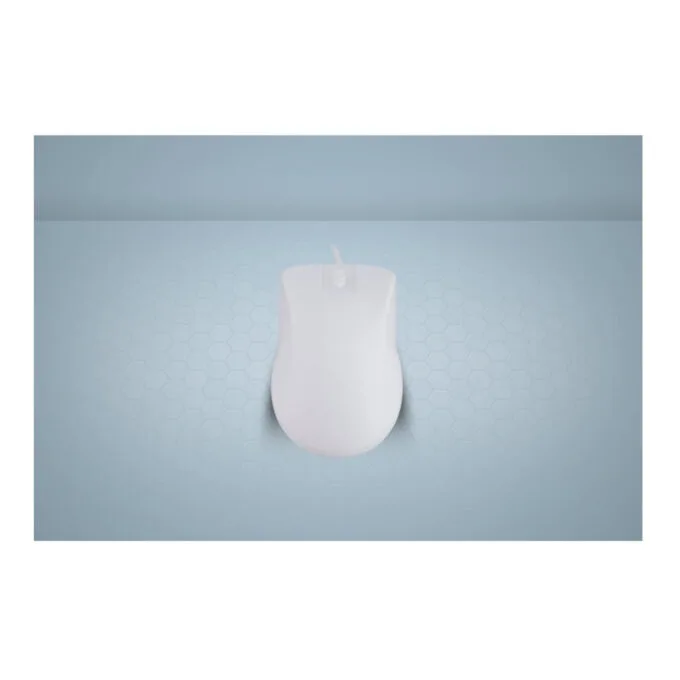 Cherry Medical Active Key Mouse - AK-PMH12 - Wired USB, White, Compact — image 3