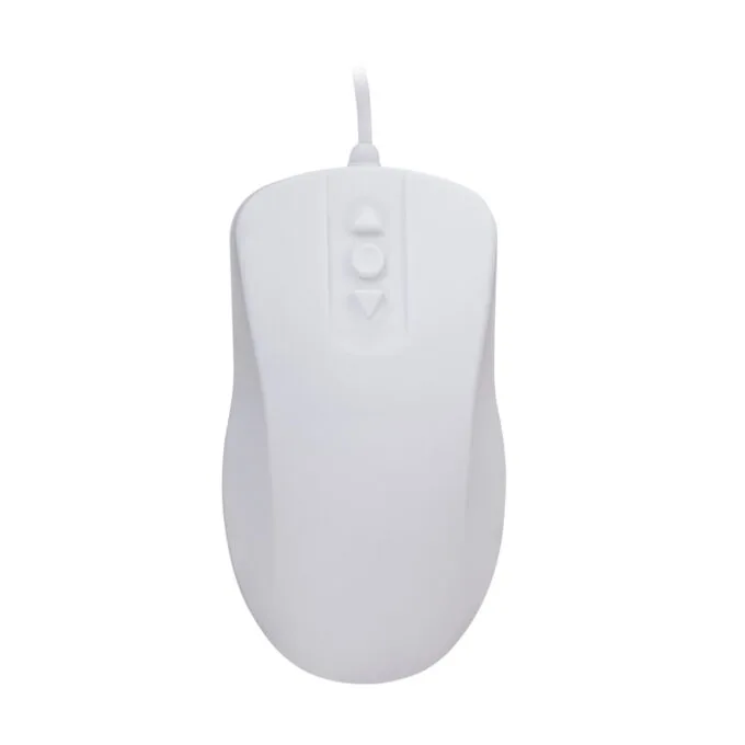 Cherry Medical Active Key Mouse - AK-PMH12 - Wired USB, White, Compact — image 1