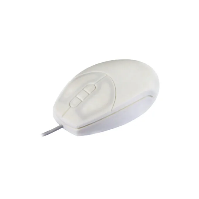 Cherry Medical ACTIVE KEY Mouse - AK-PMT1LB-US-W - Wired USB Type-A, 800 DPI, White, Ambidextrous — image 1