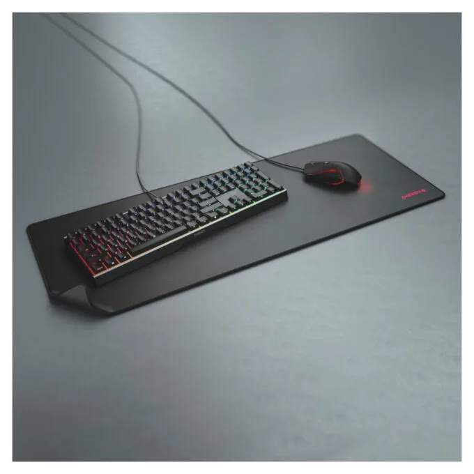 CHERRY MP 2000 PREMIUM XXL Mousepad - MP2000 - Black, 800 x 350 x 5 mm, Non-slip Gaming Surface — image 4