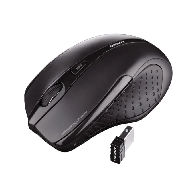 CHERRY MW 3000 - JW-T0100 - Wireless Ergonomic Right-Hand Mouse, Black, 1750 DPI, 2.4 GHz — image 3