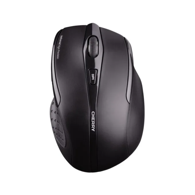 CHERRY MW 3000 - JW-T0100 - Wireless Ergonomic Right-Hand Mouse, Black, 1750 DPI, 2.4 GHz — image 1