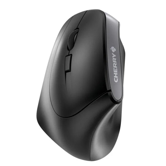 Cherry MW 4500 Wireless Left-Hand Mouse - JW-4550 - Black, 1200 DPI, 6 Buttons, 2.4 GHz — image 1