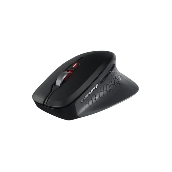Cherry STREAM COMFORT Wireless Mouse - Right-Hand Ergonomic, 4000 DPI, 2.4 GHz Nano Receiver - Black/Grey — image 4