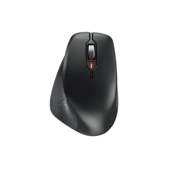Cherry STREAM COMFORT Wireless Mouse - Right-Hand Ergonomic, 4000 DPI, 2.4 GHz Nano Receiver - Black/Grey — image 1