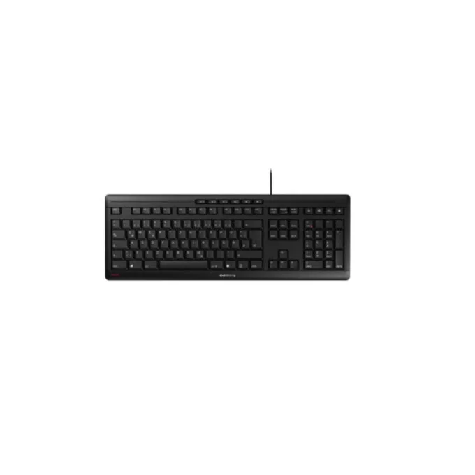 CHERRY STREAM Keyboard JK-8500DE-2 Wired USB German QWERTZ Black Scissor Full-size — image 1