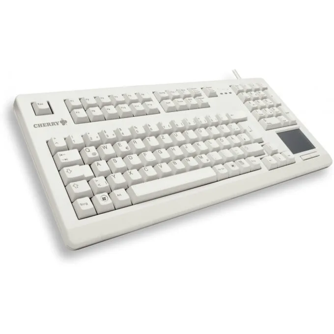 CHERRY TouchBoard G80-11900LUMDE-0 - Grey, Cherry MX Black, Wired USB, Full-size QWERTZ with Touchpad — image 2
