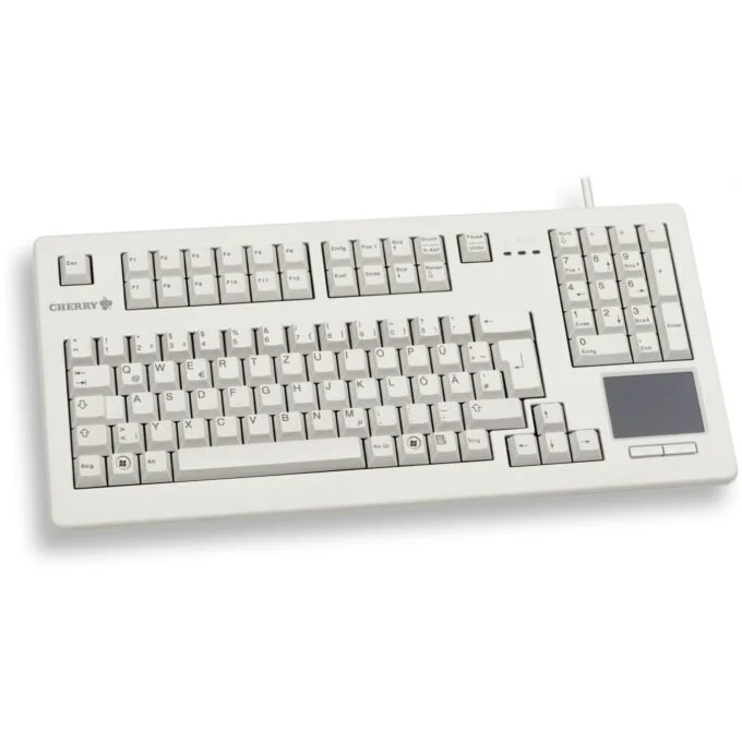 CHERRY TouchBoard G80-11900LUMDE-0 - Grey, Cherry MX Black, Wired USB, Full-size QWERTZ with Touchpad — image 3