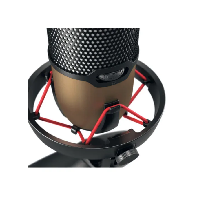 Cherry UM 9.0 PRO RGB - JA-0720 - USB Table Microphone, 24-bit/192kHz, Headphone Out, Mute, Black/Copper — image 2