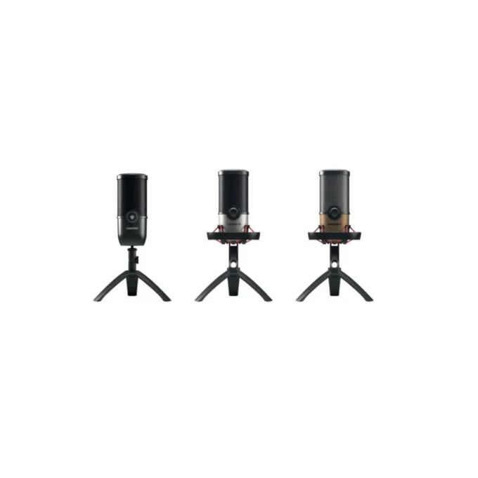 Cherry UM 9.0 PRO RGB - JA-0720 - USB Table Microphone, 24-bit/192kHz, Headphone Out, Mute, Black/Copper — image 6