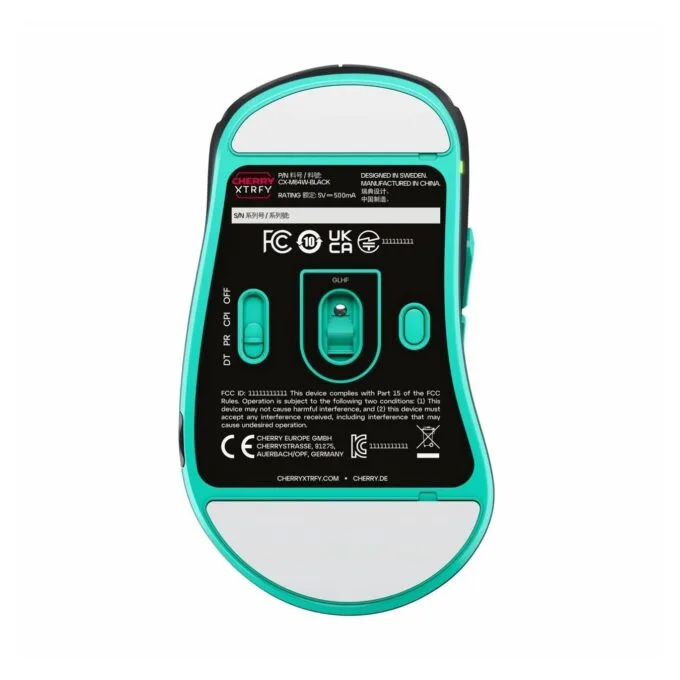 CHERRY XTRFY M64 Wireless - M64 - Black, Compact Lightweight Gaming Mouse — image 7