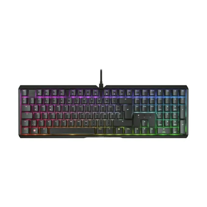 CHERRY XTRFY TAS MX 3.1 RGB Corded (DE) MX2A Red sw - MX2A - Red switches, wired — image 1