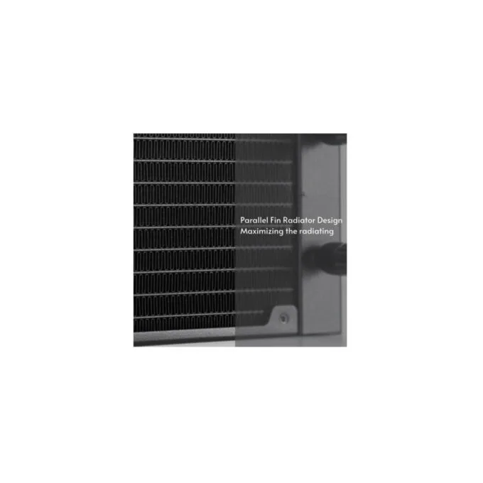 Chieftec Iceberg 240 Dark AIO Liquid CPU Cooler - 240mm Radiator, ARGB Infinity Mirror, PWM Fans — image 6