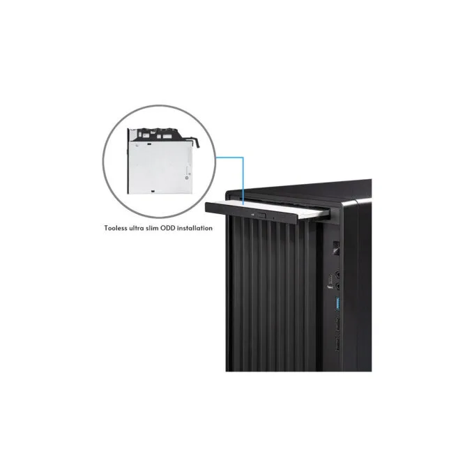 Chieftec UNI BS-20B-OP Black Mini Tower mATX/ITX USB-C Gen2 — image 10