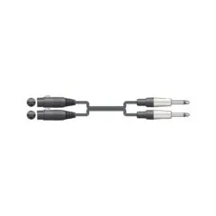 Chord Classic - 190.040UK - 2 XLRF - 2 x 6.3 mm - 3.0m