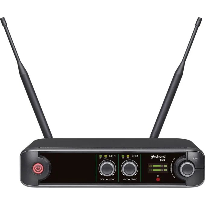 Chord XU2-H - 171.014UK - Wireless True Diversity UHF System with 2x Handheld Microphones — image 2