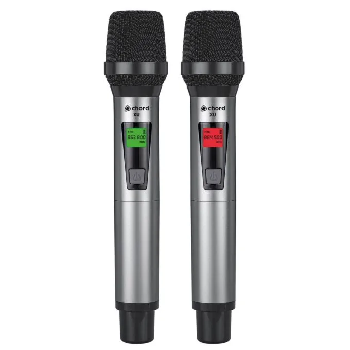 Chord XU2-H - 171.014UK - Wireless True Diversity UHF System with 2x Handheld Microphones — image 4