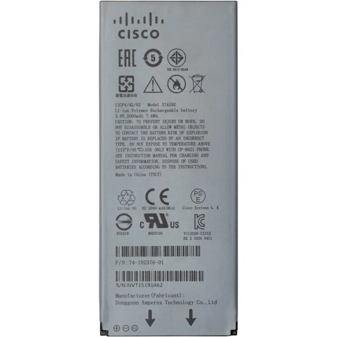 Cisco - 8821 - Battery Extended — image 1