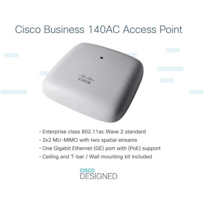 Cisco - CBW140AC - 802.11AC 2X2 WAVE 2 — image 4