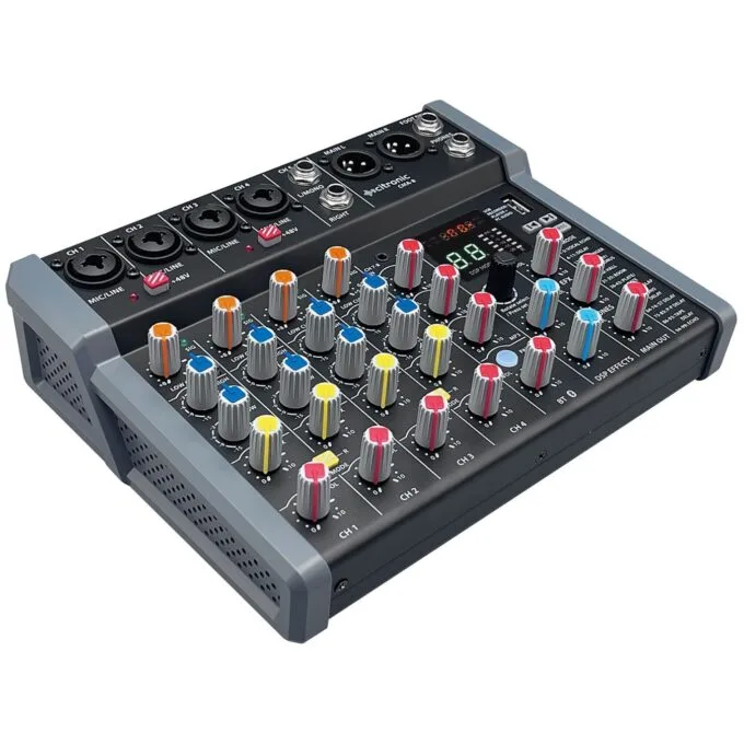 Citronic 6ch Mixer with DSP BT PC USB Play-Rec 170.864UK - CMA-8 - 6ch Mixer with DSP BT PC USB Play-Rec 170.864UK — image 4