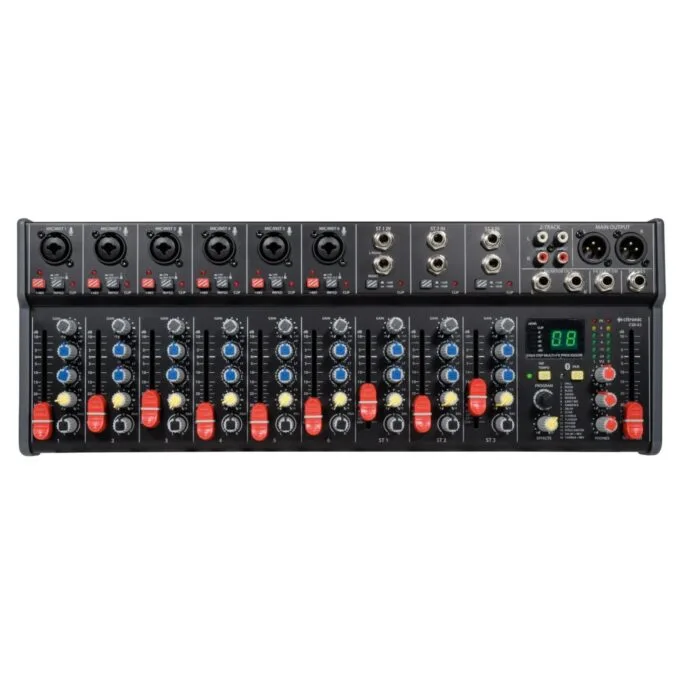 Citronic 9ch Mixer with DSP BT 4U Rack Mountable 170.809UK - CSR-63 - 9ch Mixer with DSP BT 4U Rack Mountable 170.809UK — image 1