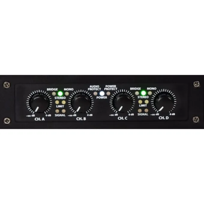 Citronic Amplifier - D4200 - 4x200W 4ohm Quad Power Class-D — image 2