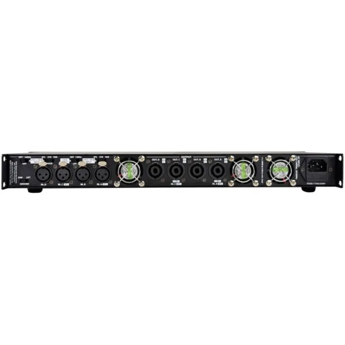 Citronic Amplifier - D4200 - 4x200W 4ohm Quad Power Class-D — image 3