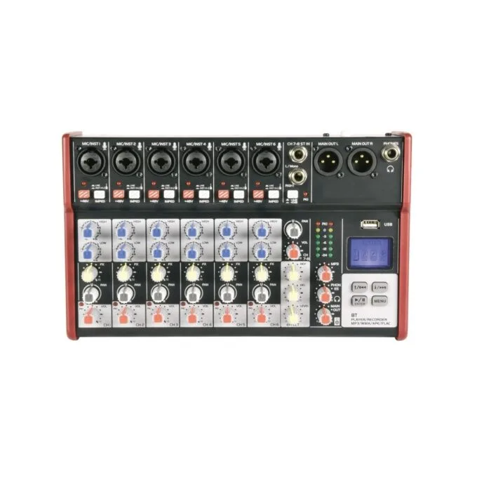 Citronic CSM-8 Mixer - 170.873UK - 8ch USB BT Play-Rec — image 1
