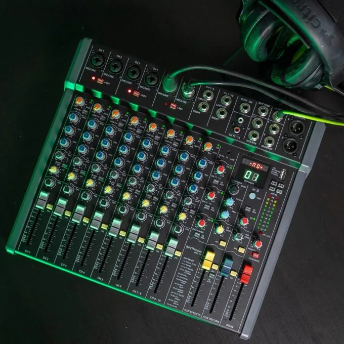Citronic Live Mixer - CMC-14 - 14channels with DSP USB Play Record Bluetooth PC Mac Connect 170.940UK — image 3